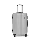 Чемодан Lacase Krabi 45x70x27 см abs-пластик цвет серый меланж