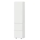 Шкаф Мебельная интеграция 50x200x34.6 см ЛДСП цвет белый