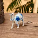 Интерьерный сувенир "Верблюд - цветочная роспись" 10 см