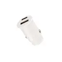 Зарядное устройство в прикуриватель Rexant USB-A + Type-C Quick charge белая
