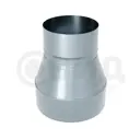 Переходник для круглых воздуховодов СВИД D100/125 мм оцинкованная сталь