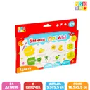 Умные пазлы Цвета 24 детали Puzzle Time