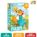 Пазл Колобок 24 элемента Puzzle Time