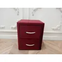 Тумба прикроватная DG-home Estetika Rivera 40x52x38 см 3 ящика ЛДСП цвет красный
