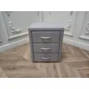 Тумба прикроватная DG-home Estetika Gusto 40x52x38 см 3 ящика ЛДСП цвет стальной