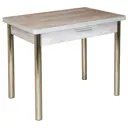 Кухонный стол прямоугольный Big House Д20 90x60 см ЛДСП цвет темный