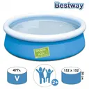 Бассейн надувной Bestway 57241 Fast Set 152x38 см от 2 лет