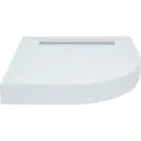 Душевой поддон Aquanet 00215080 1/4 круга литьевой мрамор 90x90см