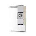 Шкаф для ванной комнаты Onika 206206 с подсветкой 85x62см