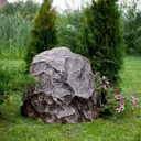 Декоративная крышка люка Sadzone Камень-валун высокий Ø620мм 570мм коричневый