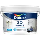 Краска для стен и потолков DULUX 3D White цвет белый матовый 2.5 л