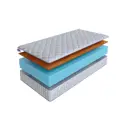 Матрас SkySleep Flex 18 Cocos 150x215 см беспружинный, двуспальный, ортопедический, кокосовый