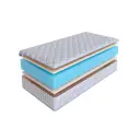 Матрас SkySleep Flex Double Latex 22 65x210 см беспружинный, детский, ортопедический, латексный