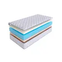 Матрас SkySleep Flex Plus Memo-Latex 20 90x186 см беспружинный, односпальный, ортопедический, латексный