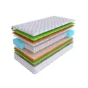 Матрас SkySleep Energy Support S500 160x195 см независимый пружинный блок, двуспальный, ортопедический, кокосовый