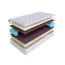 Матрас SkySleep Practic Mild BS 70x230 см зависимый пружинный блок, детский, ортопедический