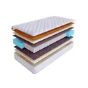 Матрас SkySleep Practic Option S500 60x210 см независимый пружинный блок, детский, ортопедический, кокосовый