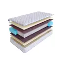 Матрас SkySleep Practic Mild S500 120x190 см независимый пружинный блок, полутораспальный, ортопедический