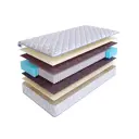 Матрас SkySleep Practic Mild S1000 120x190 см независимый пружинный блок, полутораспальный, ортопедический