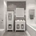 Керамическая плитка Creto Marmolino Grey W M 30x90см, цена за упаковку