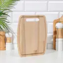 Разделочная доска Simaland 9437311 22x26 см дерево цвет бежевый/коричневый