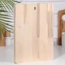 Разделочная доска Simaland 9193743 22.5x33 см дерево цвет бежевый/коричневый