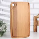 Разделочная доска Simaland 1814454 23x40 см дерево цвет бежевый/коричневый