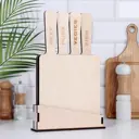 Разделочная доска Simaland 9346997 22.6x35.6 см дерево цвет бежевый/коричневый