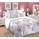 Комплект постельного белья Home Mercury Бонжур сатин двуспальный с европростыней 2 наволочки 50x70