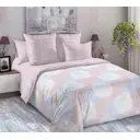 Комплект постельного белья Home Mercury Челси перкаль евро Макси 2 наволочки 70x70