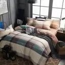 Комплект постельного белья Home Mercury Готэм 26372, семейный, поплин, разноцветный