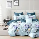 Пододеяльник Home Mercury Тюильри 27002, 180x220 см, поплин, цвет голубой