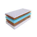 Матрас SkySleep Twist Model 3 110x190 см беспружинный, полутораспальный, ортопедический, жесткий, кокосовый