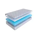 Матрас SkySleep Twist Model 5S 115x185 см беспружинный, полутораспальный, ортопедический