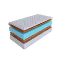 Матрас SkySleep Twist Model 4S 120x200 см беспружинный, полутораспальный, ортопедический, жесткий, кокосовый