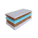 Матрас SkySleep Twist Model 3S 90x170 см беспружинный, односпальный, ортопедический, жесткий, кокосовый