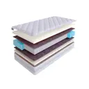 Матрас SkySleep Pleasure Memo S2000 120x190 см независимый пружинный блок, полутораспальный, ортопедический