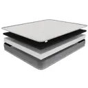 Матрас Hypnoz Foam Coal 180x200 см беспружинный, двуспальный, жесткий