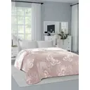 Покрывало Deнастия "Винди" 150x210 см, жаккард, цвет коричневый