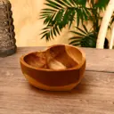 Салатник Simaland Сердце 20x20 см дерево цвет коричневый