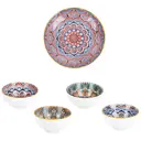 Набор тарелок 5 шт Nouvelle Arabesque 20.50x20.50 см фарфор цвет разноцветный