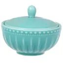 Сахарница Myatashop BP9325-235 фарфор цвет зеленый, голубой