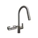 Смеситель для кухни однорычажный Brnou Br753-4 высота 20 см цвет сатин