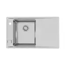 Врезная мойка Alveus Stricto 10l 47.2x79x20.5 см нержавеющая сталь цвет сталь