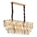Люстра подвесная ARTE PERFETTO LUCE 3326.68499-W900/L350/H380/E14-12 G 12 ламп 24 м² цвет золото