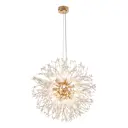 Светильник подвесной ARTE PERFETTO LUCE 3326.89347-D500/H550/G9-12 G 12 ламп 24 м² цвет золото