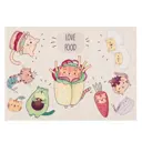 Салфетка на стол "Love food" ПВХ 29x40 см