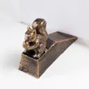 Дверной стопор Simaland Белочка 14x5см золотой