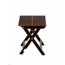 Табурет Вектор 35x43x35 см фанера цвет черный/коричневый 1 шт