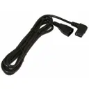 Кабель питания монитор-компьютер Hyperline IEC 320 C13 - IEC 320 C14 3x1.0 10A 5м цвет черный